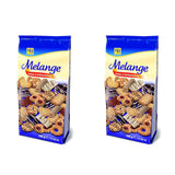 Mélange à gaufrettes mélangées, chocolat, 500 g (paquet de 2)
