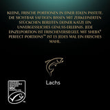 Pâté SHEBA Perfect PORTIONS pour chats au saumon, certifié MSC, 8 x 3 x (2 x 37,5g) = 225g (L'emballage sera mis à jour)