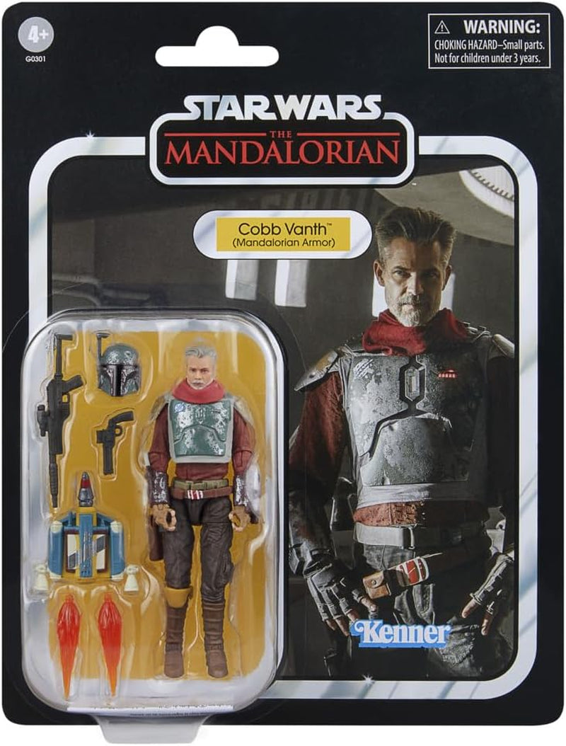 Star Wars Vintage Collection Cobb Vanth (Armure Mandalorian), Figurine Deluxe Zu Mandalorian, Échelle 9,5 cm Figurines Naty Shop
