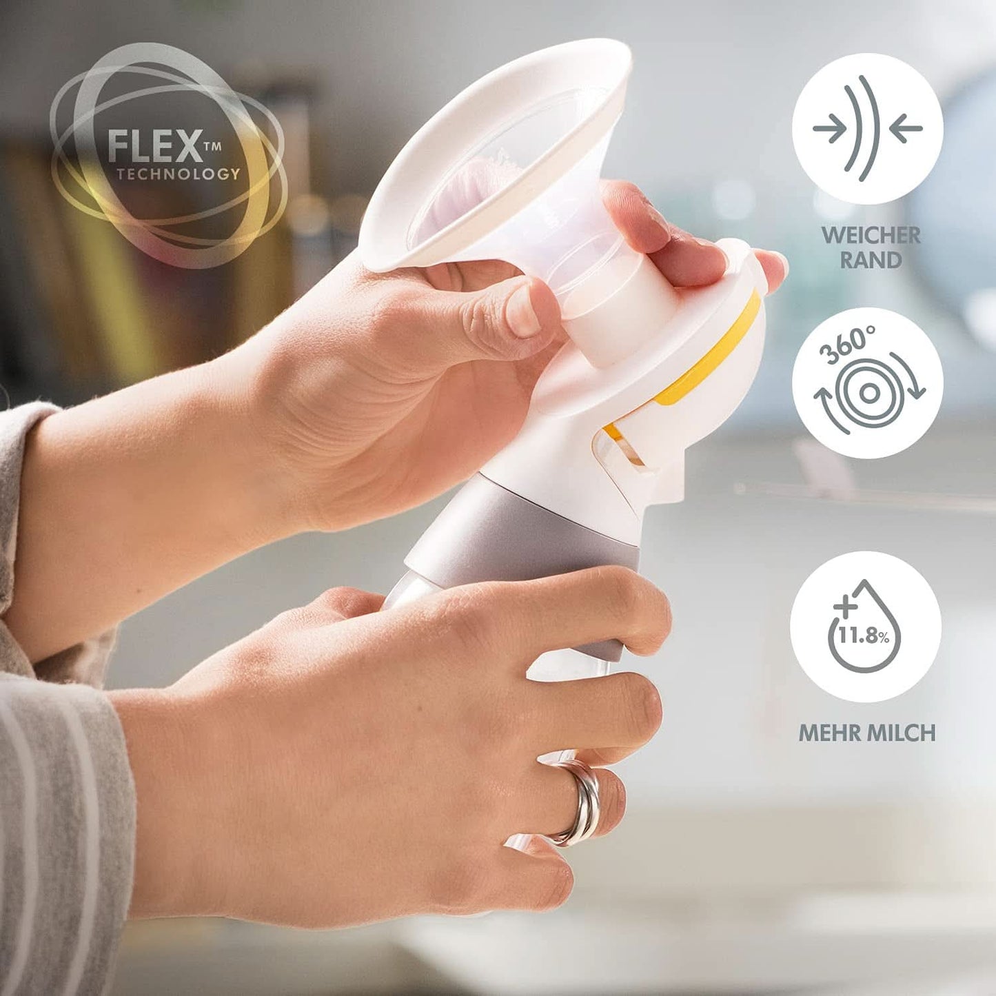 Pompe électrique double Medela Swing Maxi - rechargeable via USB Accessoires d'alimentation et d'allaitement Bebe Naty Shop