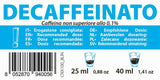 Capsules de café Decaffeinato compatibles Nespresso 5,6g x 100 capsules