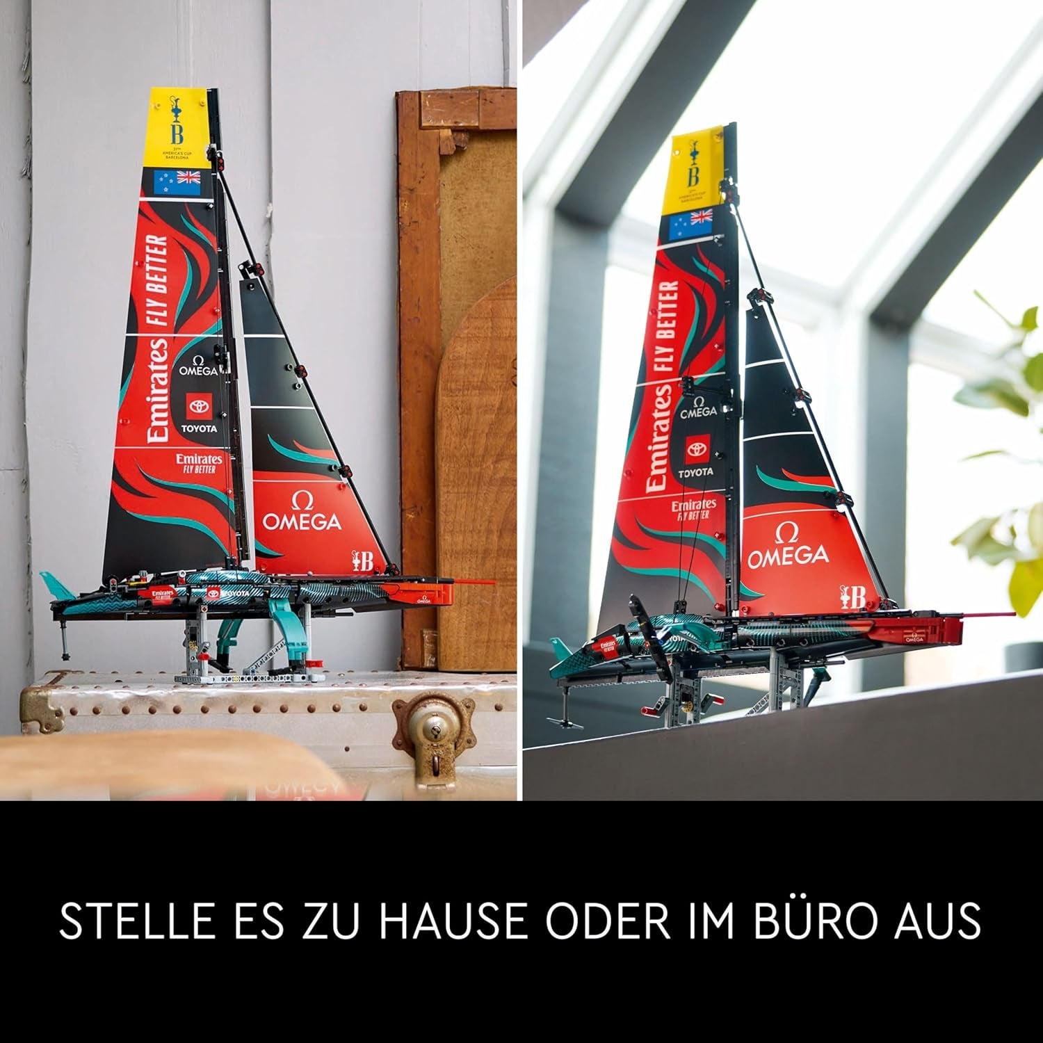 LEGO Technic Emirates Team New Zealand AC75 Racing Yacht Kit de construction de voilier pour adulte Cadeau pour homme et femme Activité créative et relaxante 42174 Ensembles de construction Besuche den LEGO-Store