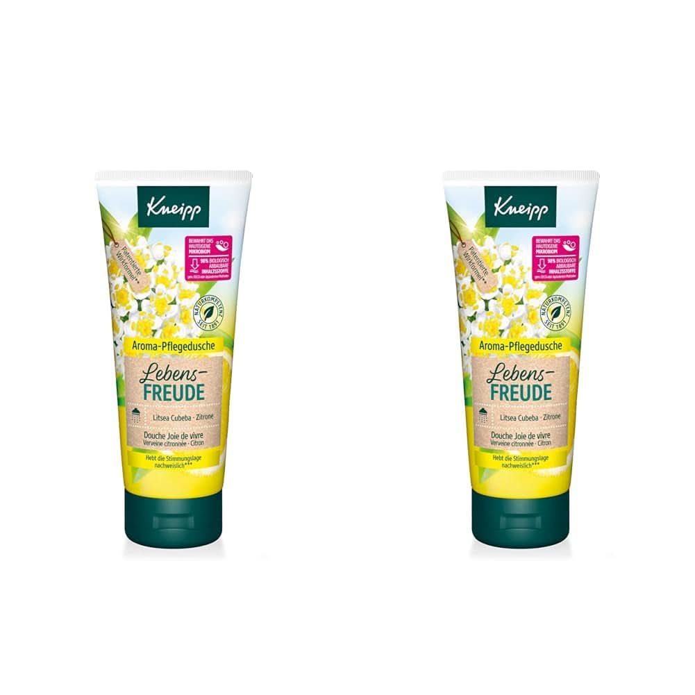Kneipp Aroma, gel douche hydratant, 200 ml Douche et bain Naty Shop Coffret 2 x 200 ml