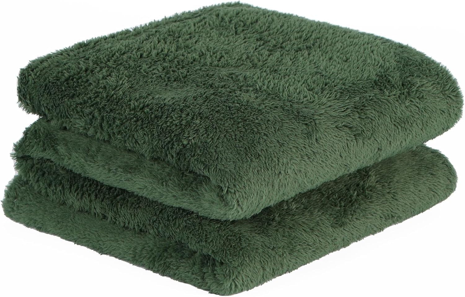 Brentford's Teddy Couverture polaire grande peluche super douce et chaude pour canapé, lit, noir - 150 x 200 cm Lits et couvertures Besuche den Brentfords-Store Vert forêt 150 x 200 cm