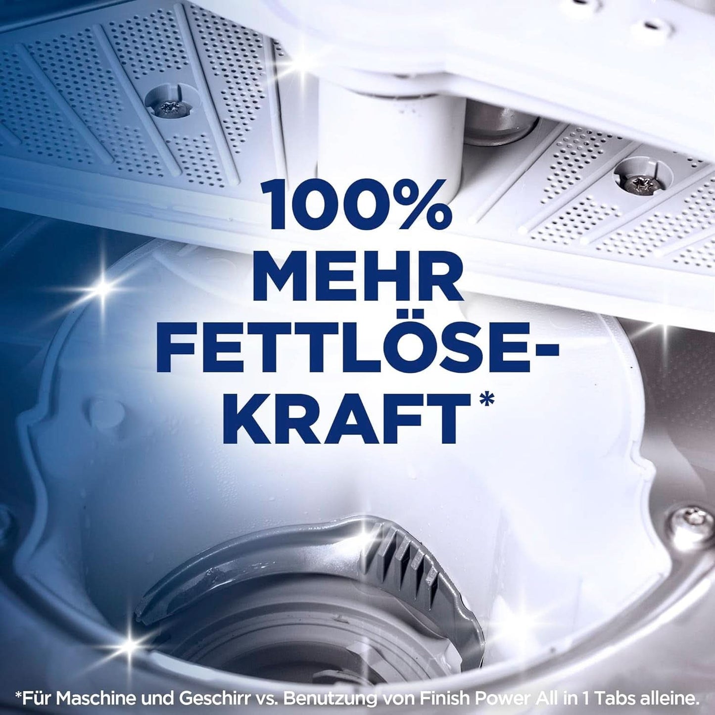 Finish Machine Cleaner Tabs - Tablettes pour lave-vaisselle contre la saleté et la graisse à l'intérieur du lave-vaisselle, 3 tablettes Naty Shop