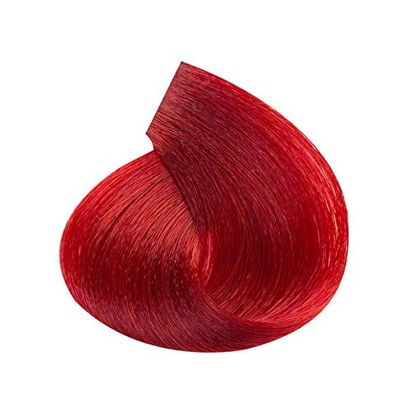 Crème colorante permanente aux graines de lin et à l'aloe vera 100 ml (- 7,0 Blond) Naty Shop Superbooster teinture capillaire (Rouge 100 Ml (1 pack)