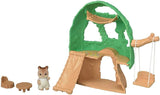 Sylvanian Families 5318 Baby Adventure Tree House - Ensemble de jeu pour maison de poupée Dollhouses Naty Shop Titre par défaut