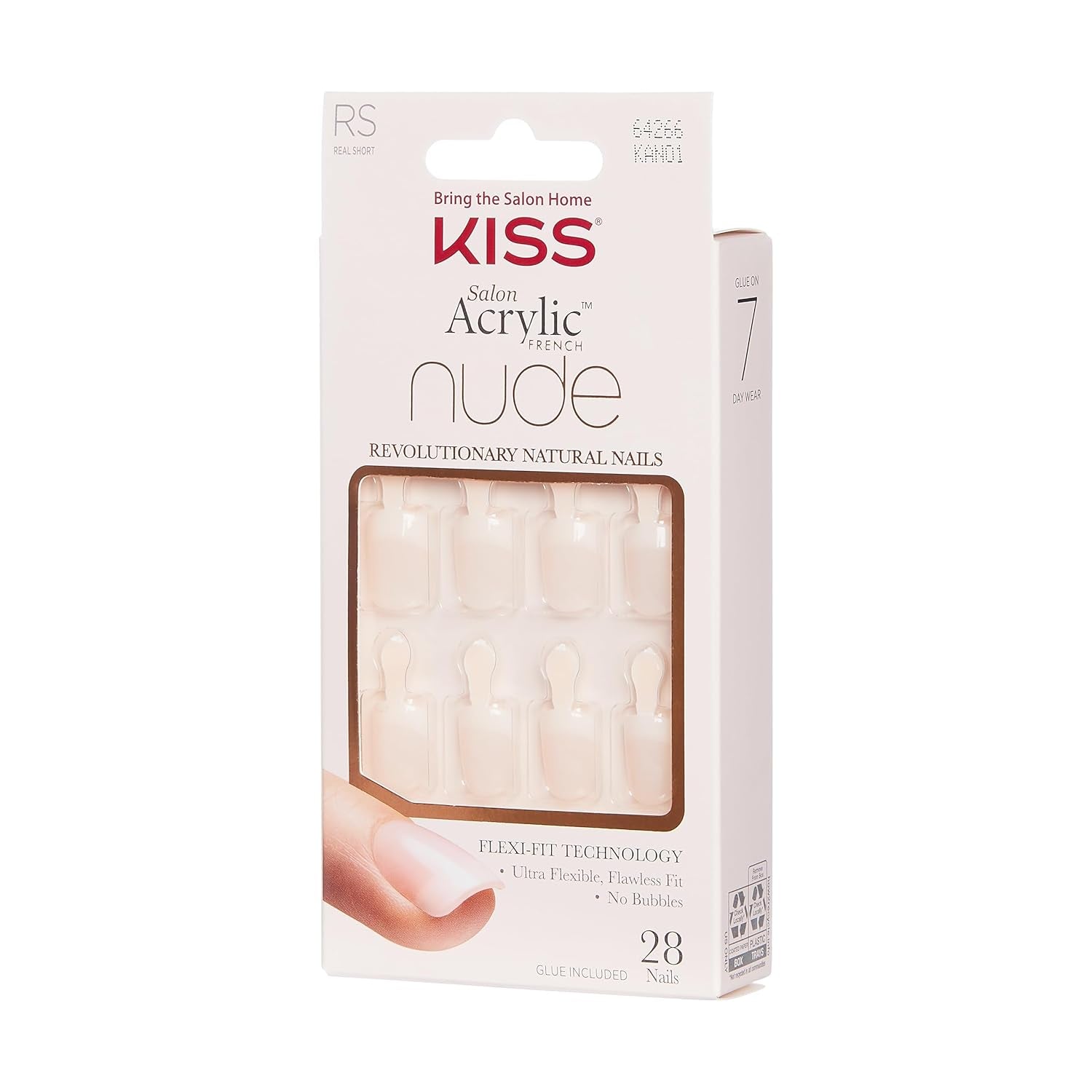 Kiss Nude Nails Amazing Nails (Pack de 2)