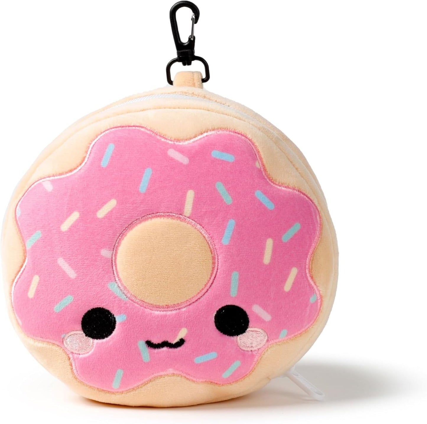 Oreiller de voyage Puckator avec masque Relaxeazzz - Oreillers de voyage Donut Naty Shop