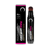 Stylo de teinture capillaire jetable marron noir, couvrant instantanément les racines grises, stylo bâton de crème de couleur rapide, couvrant temporairement les cheveux blancs, Naty Shop noir