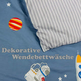 Linge de lit enfant garçon aux motifs variés, 100% coton Linge de lit - enfant Naty Shop