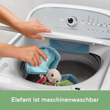 Fisher-Price Giant Ear Elephant - Adorable peluche douce avec de très grandes oreilles, composée à 90 % de plastique recyclé et emballage certifié FSC, pour bébés de 3 mois et plus, HKD63 Bebe Toys Naty Shop