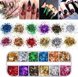 Kalolary Fleurs séchées pour ongles, papillon, paillettes, feuille de vernis à ongles, autocollants, pince à épiler, pierres à ongles, strass, crayon pour conception d'ongles 3D, décorations DIY
