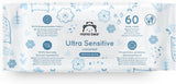 Mama Bear Lingettes ultra sensibles pour bébé sans parfum 1008 unités (18 paquets de 60) Naty Shop