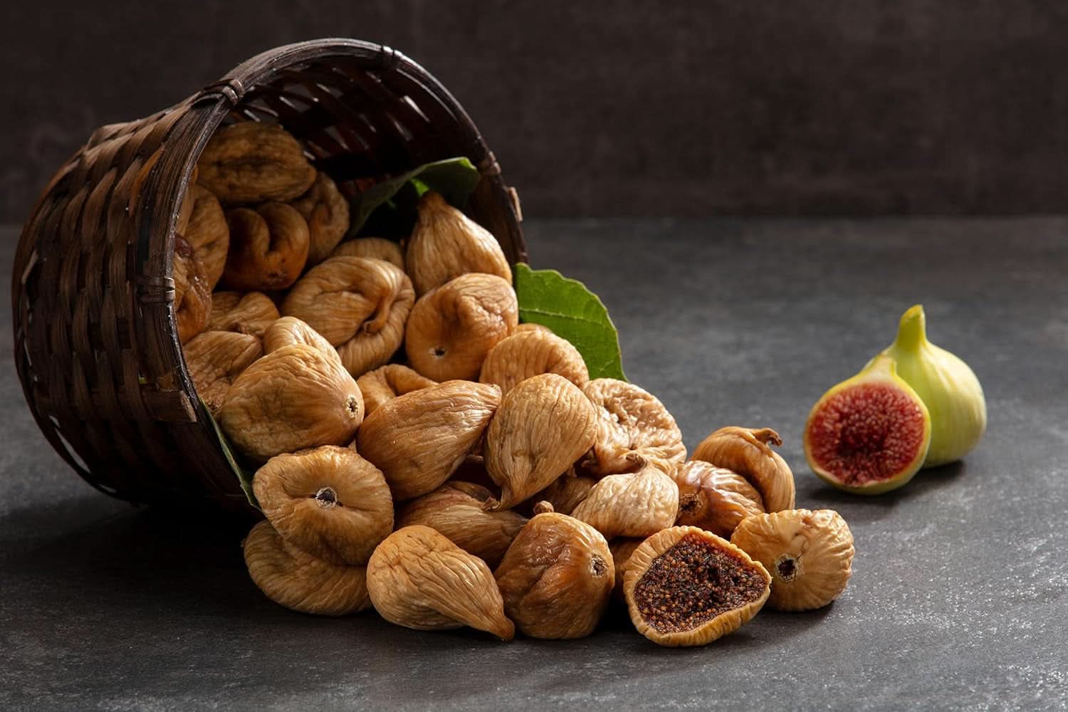 Mundo Feliz Figues séchées issues de l'agriculture biologique, 2 x 500 grammes Produits déshydratés Naty Shop