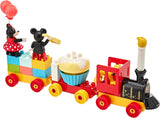 LEGO 10941 DUPLO Disney Le train d'anniversaire Mickey et Minnie, train jouet avec gâteau et ballons, cadeau pour les enfants à partir de 2 ans Jeux de construction Besuche den LEGO-Store