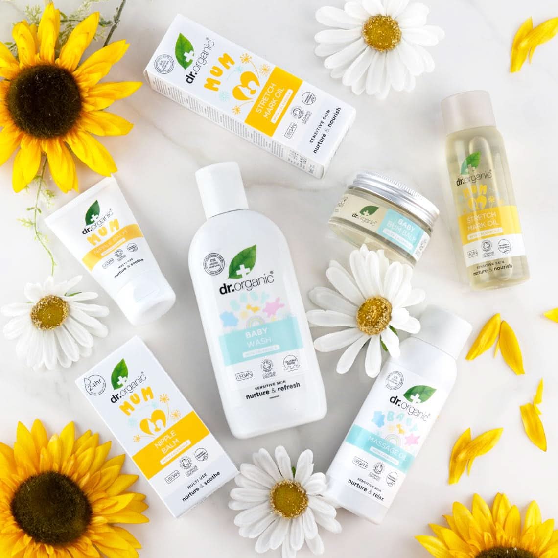 Dr Organic Baume pour Mamelons au Calendula, Lanoline, Soulagement Naturel, Pour plaies et mamelons crevassés, 30 ml Accessoires Alimentation et Allaitement Bebe Naty Shop