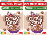 Nestlé Cookie Crisp (+20%), céréales de petit-déjeuner à grains entiers pour enfants, paquet de 1 (1x450g)