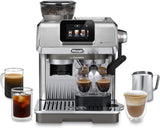 De'Longhi La Specialista Arte EC9155.MB Machine à expresso porte-filtre avec moulin, 8 niveaux de mouture, pression 15 bars, 3 niveaux de température, mousseur à lait, 1550 W, réservoir 1,7 L, acier inoxydable/noir, kit barista inclus