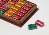 RCP Schladerer Pralines, assortiment fin, chocolat au lait et chocolat noir, avec et sans croûte de sucre, garniture liquide, contient de l'alcool, super cadeau, 255g