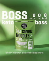 Nouilles Shirataki diététiques | Nouilles Konjac à faible teneur en glucides | 200 grammes de nouilles diététiques solubles dans l'eau, végétaliennes, faibles en calories, sans graisse, sans soja, sans gluten