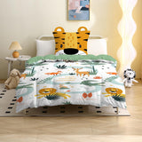 Literie microfibre 3D, animaux, unisexe Literie - enfant Naty Shop