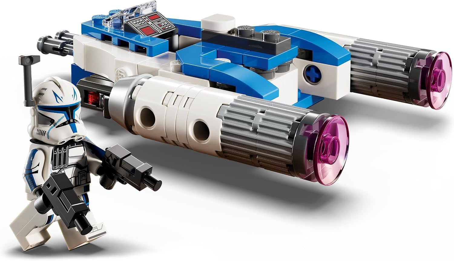 LEGO Star Wars Captain Rex Microfighter Y-Wing Briques de construction Vaisseau spatial à collectionner Idée cadeau pour garçons et filles à partir de 6 ans 75391 Jeux de construction Besuche den LEGO-Store