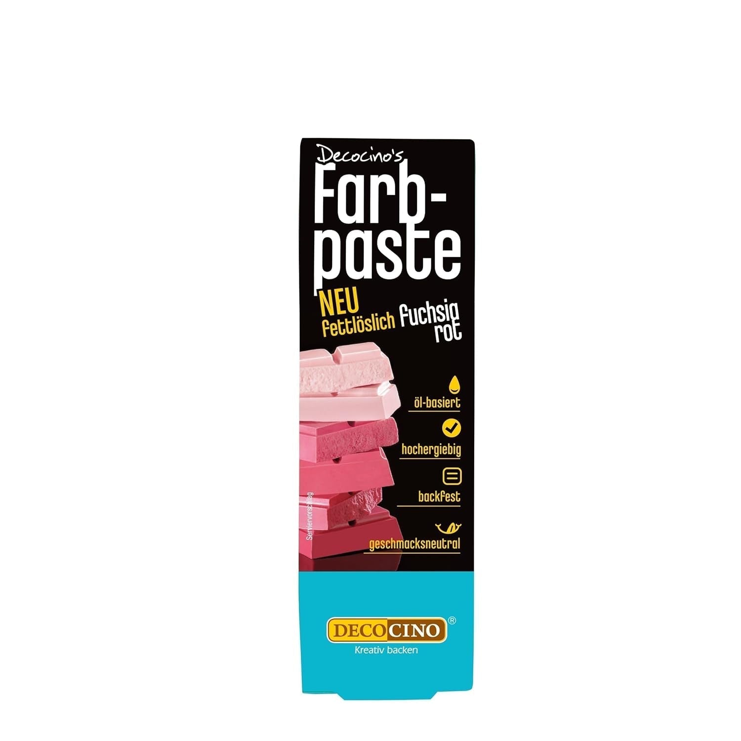 DECOCINO Pâte colorante liposoluble jaune - 15 g - Colorant alimentaire à base d'huile, idéal pour colorer le chocolat, la crème au beurre, le fondant ou la pâte à biscuits