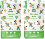 Marque Amazon : Mama Bear Disney Couches Ultra Dry, taille 3 (4-9 kg) – Boîte mensuelle, blanche, 172 pièces (2 paquets de 86)