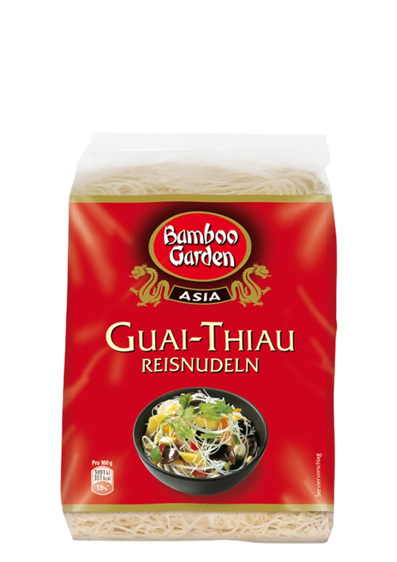 Nouilles de riz Guai Thiau Bamboo Garden 250 g (le design de l'emballage peut varier)