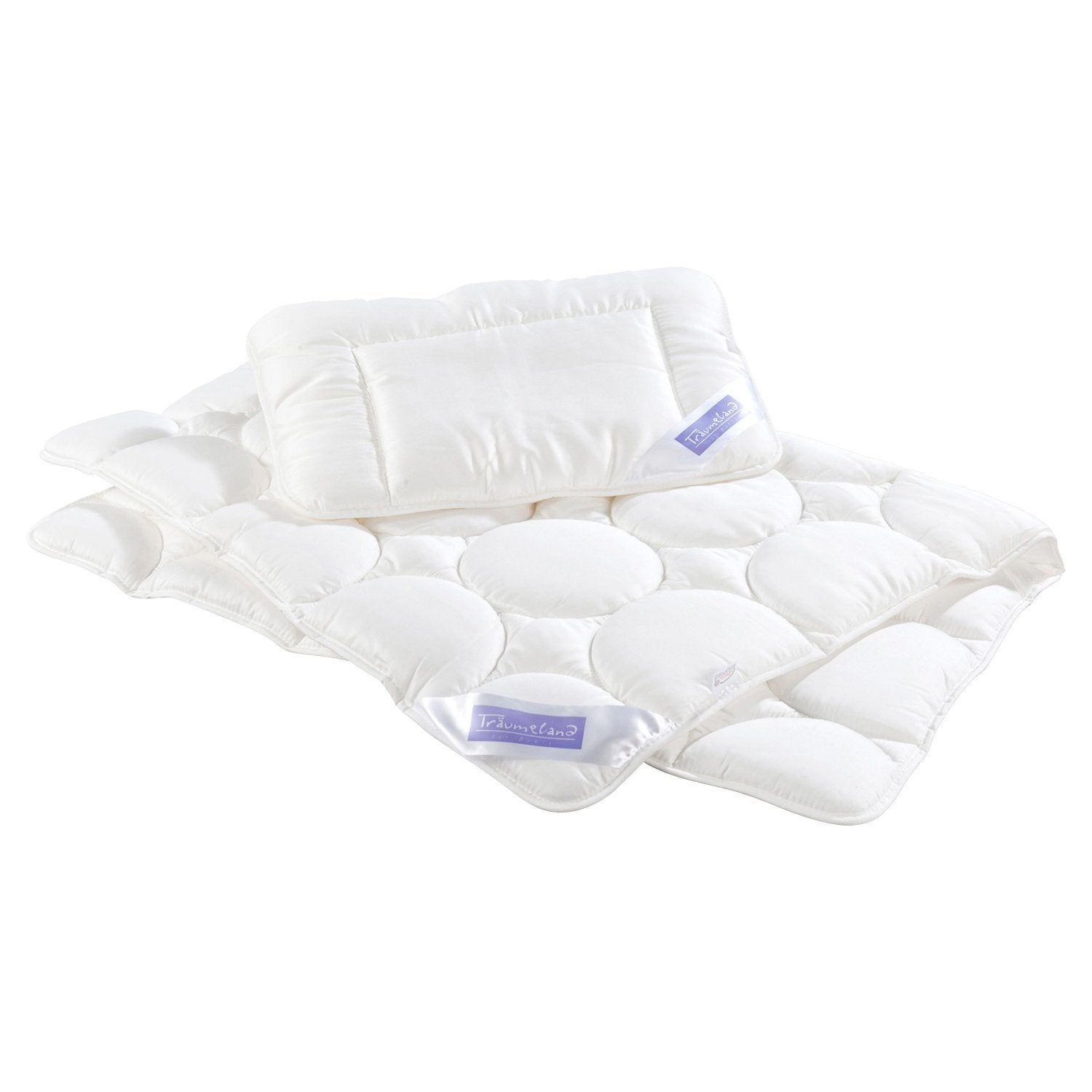 Parure de couette Dreumeland Tencel, taille 80 X 80 Cm + 35 X 40 Cm Couettes et couettes Naty Shop Titre par défaut