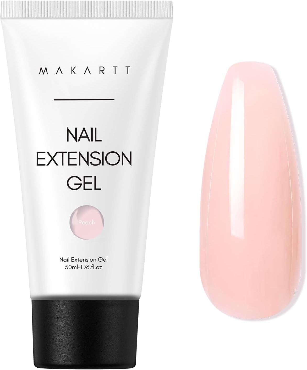 Makartt Poly Nail Extension Gel - Gel d'extension acrylique, Gel de renforcement des ongles, Décoration des ongles, 50 ml (Violet)