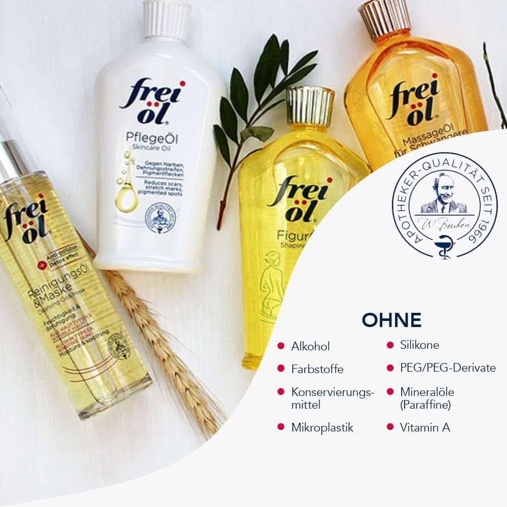 Frei Öl Huile corporelle à effet anti-cellulite, 125 ml Douche et bain Naty Shop
