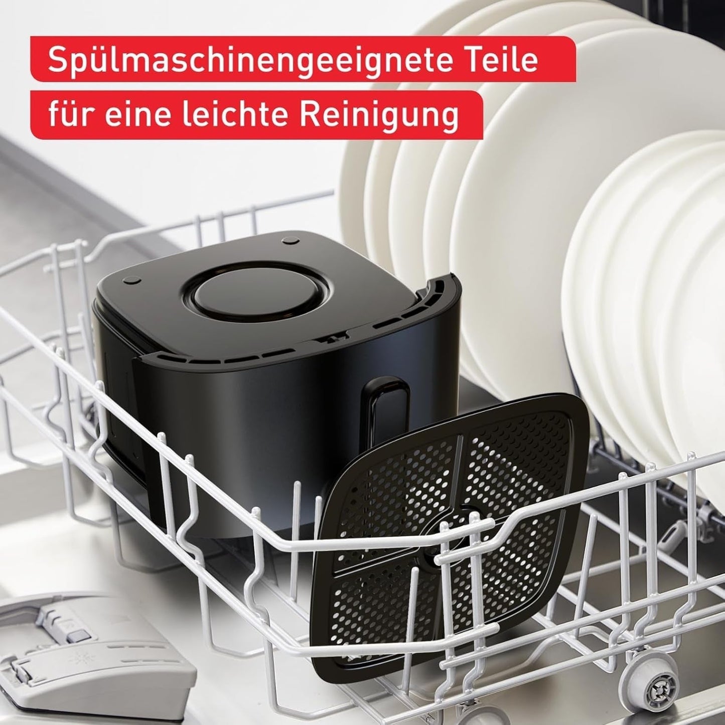 Tefal Easy Fry Max EY2458, 5 litres, friteuse à air chaud, 10 programmes de cuisson automatiques, électroménager à écran tactile numérique Naty Shop