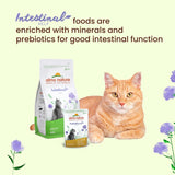 Almo Nature Functional - Intestinal Help - Nourriture humide pour chats adultes et matures aux intestins sensibles - à la volaille - soutient le microbiome - 70 g (paquet de 30)
