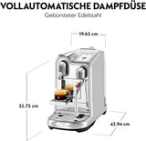 Machine à expresso Sage Nespresso Creatista Pro, acier inoxydable, acier inoxydable brossé
