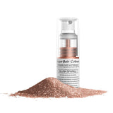 Sugarflair Pump Powder Spray, Glitter, Blush, Glitter - colorant alimentaire pour gâteau, spray non aérosol pour gâteaux, muffins et plus - 10 g