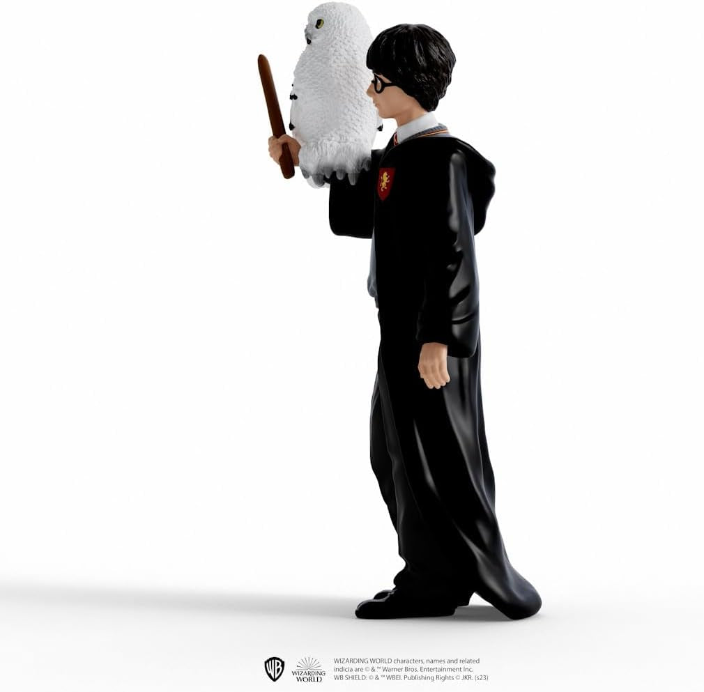 Schleich 42633 Harry Potter & Hedwige, Dès 6 ans, HARRY POTTER - Figurine, 4 X 2,5 X 10 cm, Multicolore/Marées Océan Figurines Naty Shop