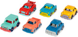 Battat en plastique, jouet interactif au volant BT2525Z, également pour les voyages et les promenades en voiture, avec lumières et sons pour les enfants de 2 ans et plus, rouge, compatible avec les voitures Baby Toys Naty Shop Mini Cars