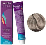 Fanola crema colore Crème colorante 7.0 Blond, 100 ml Teinture capillaire Naty Shop 9.11 Blond clair cendré intense