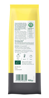 Lebensbaum Thé noir classique Earl Grey à l'huile naturelle de bergamote et de citron, harmonieux, aromatique, 100 % biologique, en vrac, 100 g
