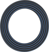 Fiskars Tuyau d'arrosage S, Série X, Tuyau d'arrosage pour arrosage manuel, 13 mm (1/2"), Longueur : 15 m, Raccord universel, Protection UV, Protection contre le gel, Résistant à la torsion, Bleu, 1076044