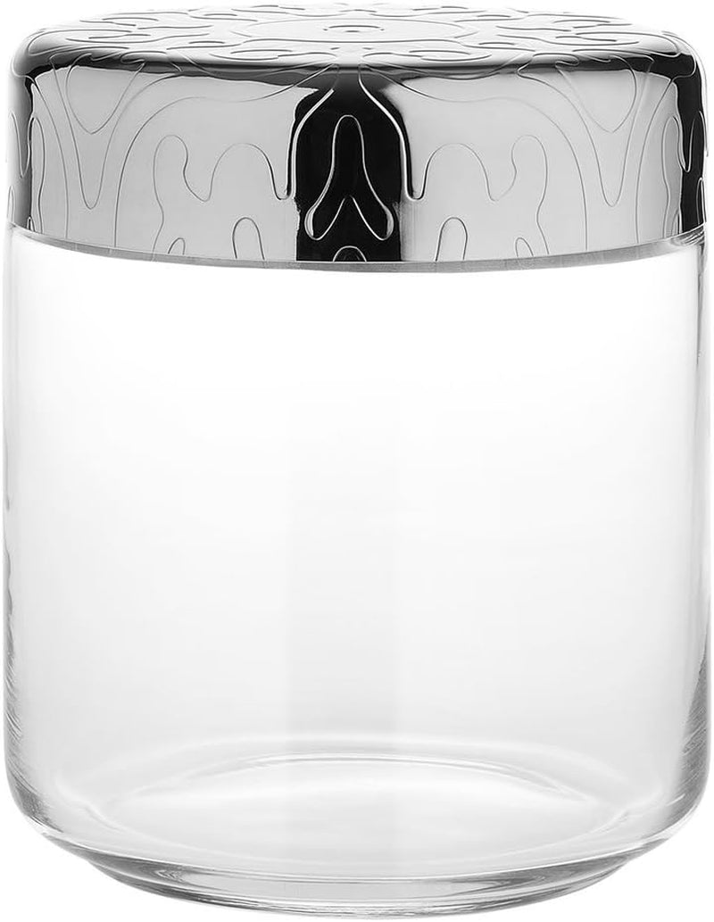 Alessi MW21/75 Pot de cuisine en verre enduit 75 cl Boîtes de conservation Naty Shop 75 Cl