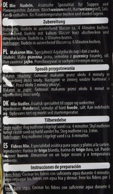 BONASIA Mie Nouilles, sans Ei, 250 g