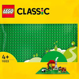 LEGO 11023 Plaque de construction classique verte, plaque de base carrée avec évidements 32X32 comme base pour la construction et d'autres ensembles LEGO Jeux de construction Besuche den LEGO-Store Single