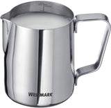 Carafe à lait Westmark Brasilia 200 ml - idéale pour la crème à café, le lait, le miel et autres additifs pour le café et le thé, accessoire barista - acier inoxydable