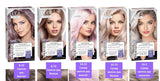 Color & Care Coloration permanente 120 ml, résultat professionnel, couvrant les cheveux gris, enrichie en complexes de soins huileux - Coloration longue durée (10.1 Blond cendré super clair) Teinture cheveux Naty Shop