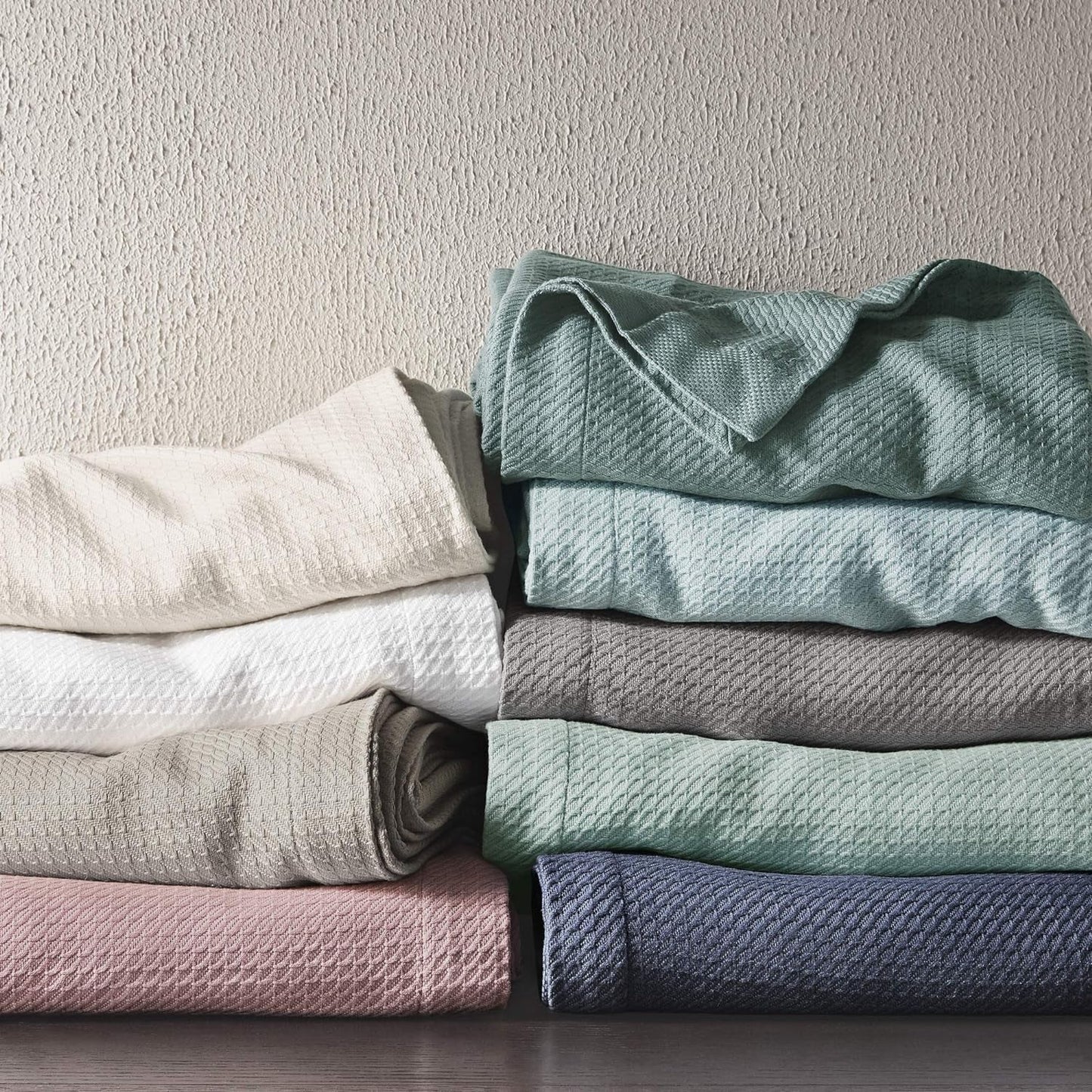Madison Park Couverture de couette respirante 100 % coton égyptien de qualité supérieure, housse légère pour lit, canapé et canapé, lit double/queen Rose Naty Shop Couettes et couettes