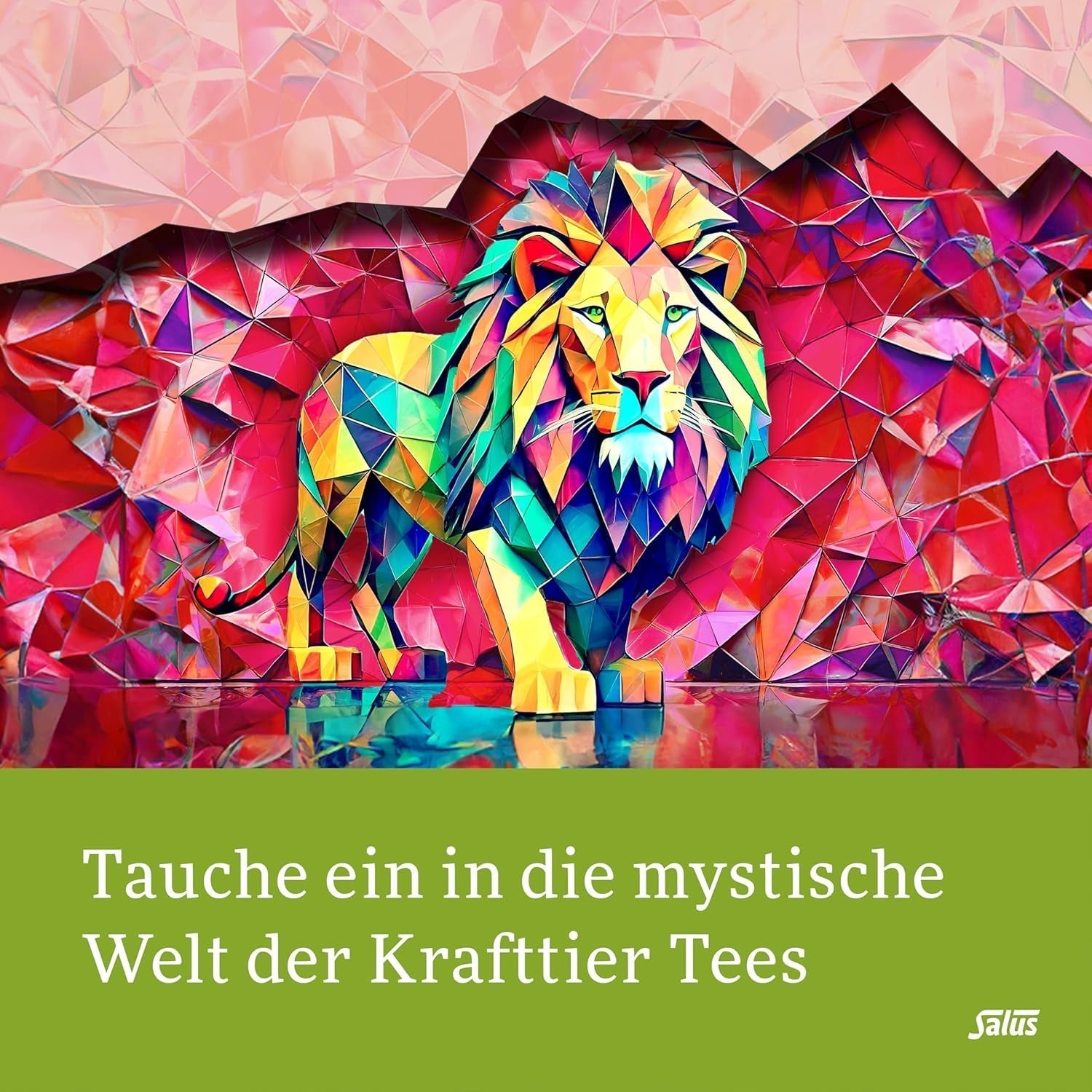 Salus - Thé Krafttier - Brave Dragonfly - 1X 15 sachets filtrants (24g) - Tisane au goût de citron - Au millepertuis - Aromatisée - Bio