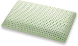 Marcapiuma Oreiller en mousse à mémoire de forme à base de plantes naturelles vertes 2 pièces Oreillers standard Naty Shop Greetings 1X Savon Saponetta